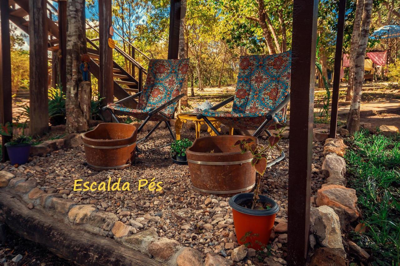 Pousada Villa Lagoa Das Cores ヴァレ・ド・カパオン エクステリア 写真